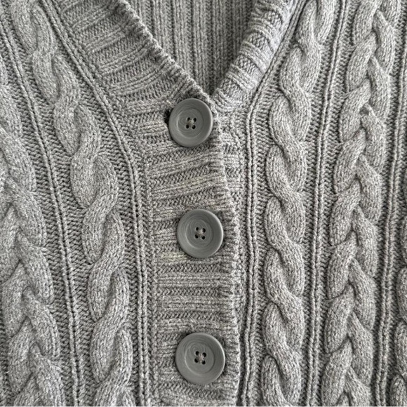 Jones New York Knit Hoodie Y2K Grunge Downtown Preppy - Picture 5 of 7